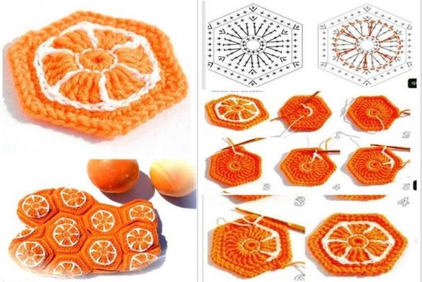 presina a forma di arancio