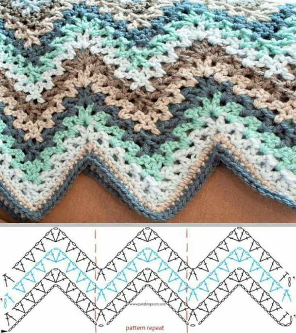 Copertine E Motivi Schema Gratis Free Crochet Uncinetto