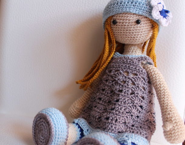 Bambolina Lilly Amigurumi Schema Gratia Crochet Uncinetto
